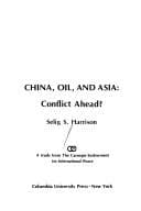 Tapa de China, oil, and Asia, conflict ahead?