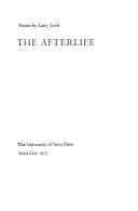 Tapa de The afterlife