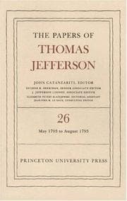 Tapa de The papers of Thomas Jefferson