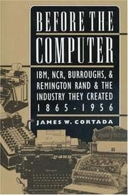 Tapa de Before the Computer