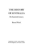 Tapa de The history of Australia