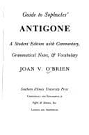 Tapa de Guide to Sophocles' Antigone
