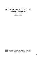 Tapa de A dictionary of the environment