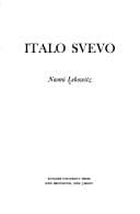 Tapa de Italo Svevo