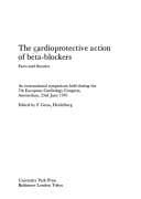 Tapa de The Cardioprotective action of beta-blockers