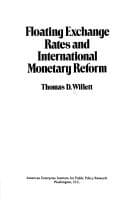 Tapa de Floating exchange rates and international monetary reform