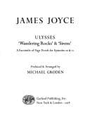 Tapa de Ulysses, 'Wandering rocks' & 'Sirens'