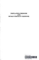 Tapa de Population pressure and human fertility response