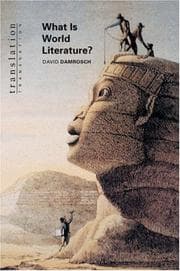 Tapa de What is world literature?