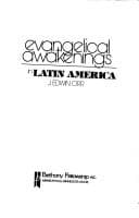 Tapa de Evangelical awakenings in Latin America