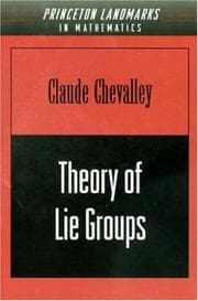 Tapa de Theory of Lie Groups (PMS-8)