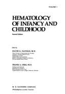 Tapa de Hematology of infancy and childhood