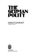 Tapa de The German polity