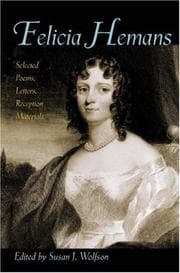 Tapa de Felicia Hemans