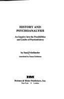 Tapa de History and psychoanalysis