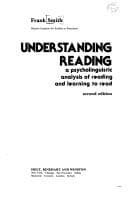 Tapa de Understanding reading
