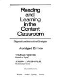 Tapa de Reading and learning in the content classroom