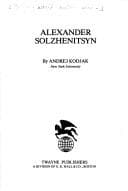 Tapa de Alexander Solzhenitsyn