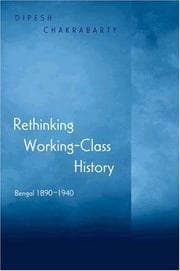 Tapa de Rethinking working-class history