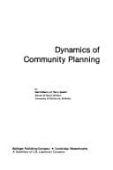 Tapa de Dynamics of community planning