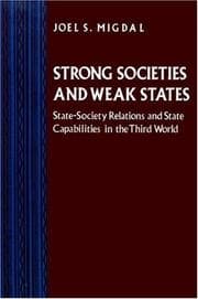 Tapa de Strong societies and weak states