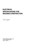 Tapa de Electrical specifications for building construction