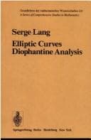 Tapa de Elliptic curves