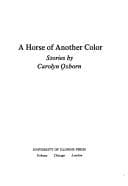 Tapa de A horse of another color