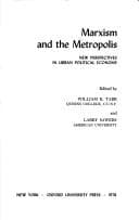 Tapa de Marxism and the metropolis