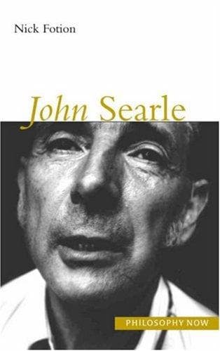 Tapa de John Searle (Philosophy Now)