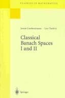 Tapa de Classical Banach spaces