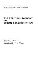 Tapa de The political economy of urban transportation