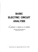 Tapa de Basic electric circuit analysis