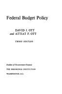 Tapa de Federal budget policy