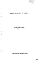 Tapa de Under the weight of the sky