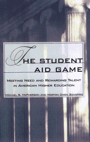 Tapa de The student aid game