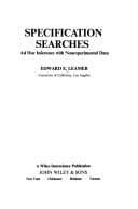 Tapa de Specification searches