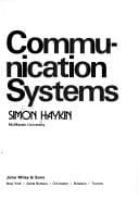 Tapa de Communication systems