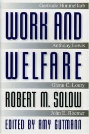 Tapa de Work and welfare