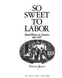 Tapa de So sweet to labor