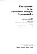 Tapa de Electrophoresis in the separation of biological macromolecules
