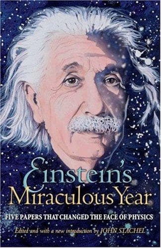 Tapa de Einstein's miraculous year