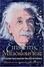 Tapa de Einstein's miraculous year