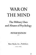 Tapa de War on the mind