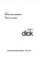 Tapa de Philip K. Dick