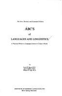 Tapa de The ABC's of languages & linguistics