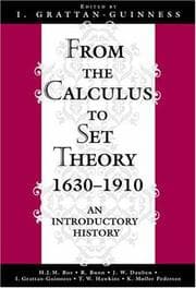 Tapa de From the Calculus to Set Theory 1630-1910