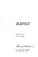 Tapa de The making of modern Japan