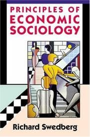 Tapa de Principles of Economic Sociology