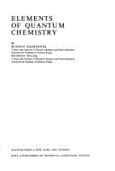 Tapa de Elements of quantum chemistry